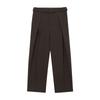 High-end Light Luxury Trousers Men's Spring and Autumn Commuting Versatile Retro Pleated Loose Straight Casual Wide-leg Trousers