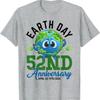Cute Earth Day 52nd Anniversary April 22 1970 2022 Graphic T Shirt Unisex Short Sleeve