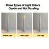 Rechargeable Cordless LED Table Lamp - Portable, Touch-Controlled, 3-Level Brightness, Matte Metal Finish, Battery-Powered for Indoor & Outdoor Use