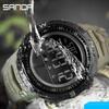 Sanda Luminous Waterproof Sport Wristwatch - Fashionable, Simple, Versatile, and Perfect for Students.