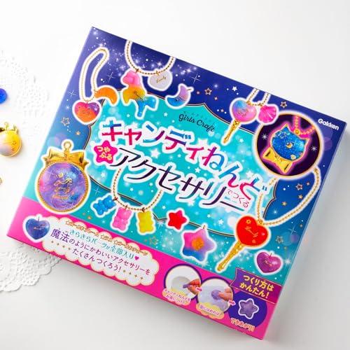 Gakken Girls' Craft: Glossy and Plump Accessories Made with Candy Clay (Ages 6 and up) Q750832