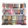 Factory Direct Cross-Border Hand Woven Bracelets Polyester D-Shaped Side White Fringed Ethnic Style Bracelets For Trade