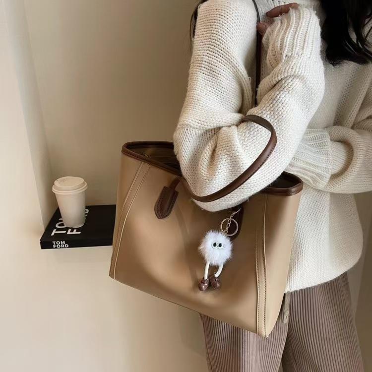 High-end women's large-capacity bag women's 2025 new fashion commuting explosive one-shoulder tote bag handbag