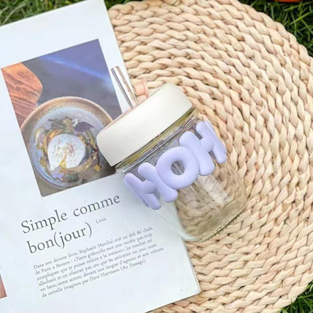 

Милая бутылка для воды 350 мл для девочек с крышкой и соломинкой, бутылка для питья с двумя способами питья, портативная, студенческая, кавайные чашки, чашка большой вместимости 0.35L синий