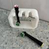 Electric Toothbrush Head Wall Mount Holder with 3 Slots Efficient Fast Drying For Bathroom Countertop Organization