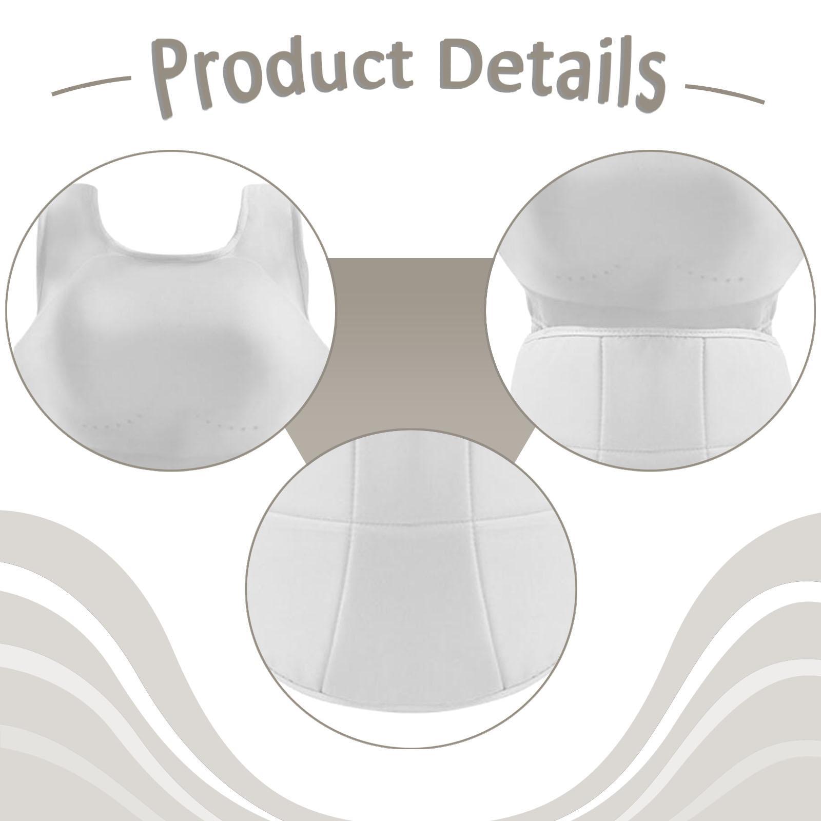 Women Karate Belly Chest Protector Taekwondo Vest Easy to Use Multifunctional Boxing Breast Protector for Female for Club XL