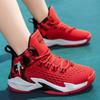 Spring and summer children's basketball shoes sgs sports boys' shoes fly-woven mesh student trend middle and older children's casual shoes