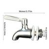 Stainless Beverage Tap 12mm Easy Flowing Metal Tap for Wine & Juice Serving