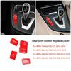 Schaltknaufabdeckung Ersatz Rot Für BMW 1 2 3 4 Serie F20 F22 F30 F32 13-19