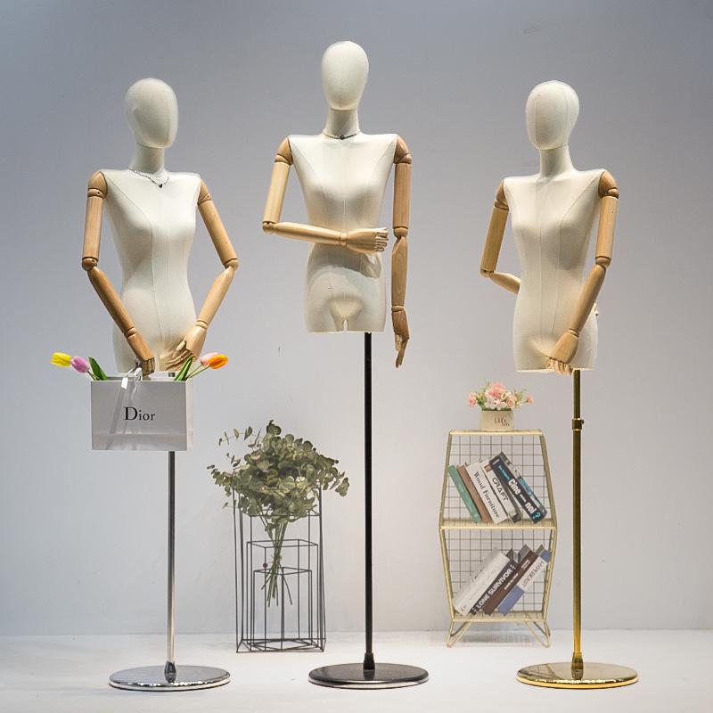 

Korean Women s Clothing Store Mannequin: Pendant Arm Flat Shoulder Display Stand Standard Configuration