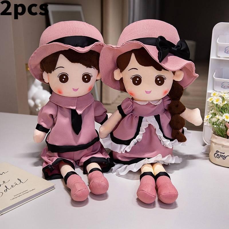 Adorable Plush Couple Dolls Soft And Cuddly For Wedding Birthday Gifts