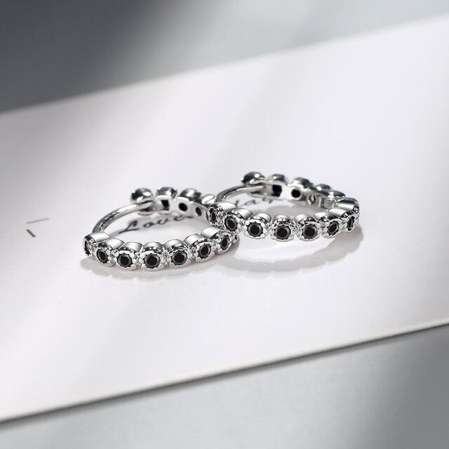 

Блискучі сережки-кільця з муассаніту для жінок найвищої якості, 100% стерлінгового срібла 925 проби, високовуглецеві діамантові ювелірні вироби