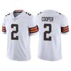 NFL Cleveland Browns 24 Nick Chubb 95 Myles Garrett Embroidered Jersey Men Women Sportswear Cotton Blend