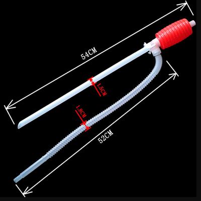 Manual Siphon Suction Water Chemical Liquid Pump Car Truck Fuel Oil Gasoline