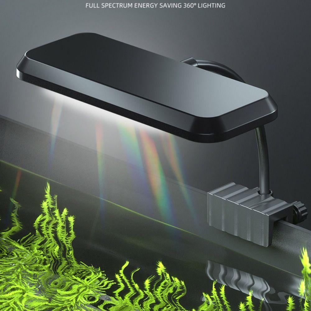 Super Slim Aquatic Plant Light Adjustable Fish Tank Light Extensible Lamp Aquarium Use