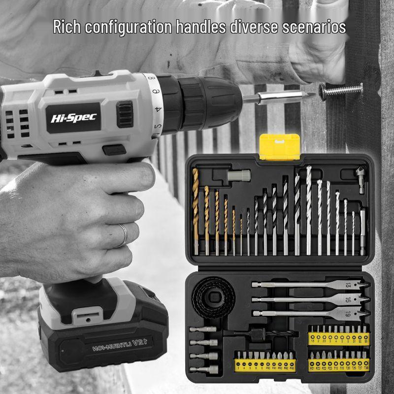 Multi-Use Drill Bit Set for Metal, Wood, and Cement
