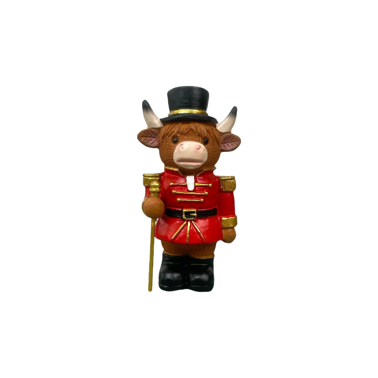 

Cow Nutcracker Guard Resin Figurine – Festive Indoor & Outdoor Decor One Size