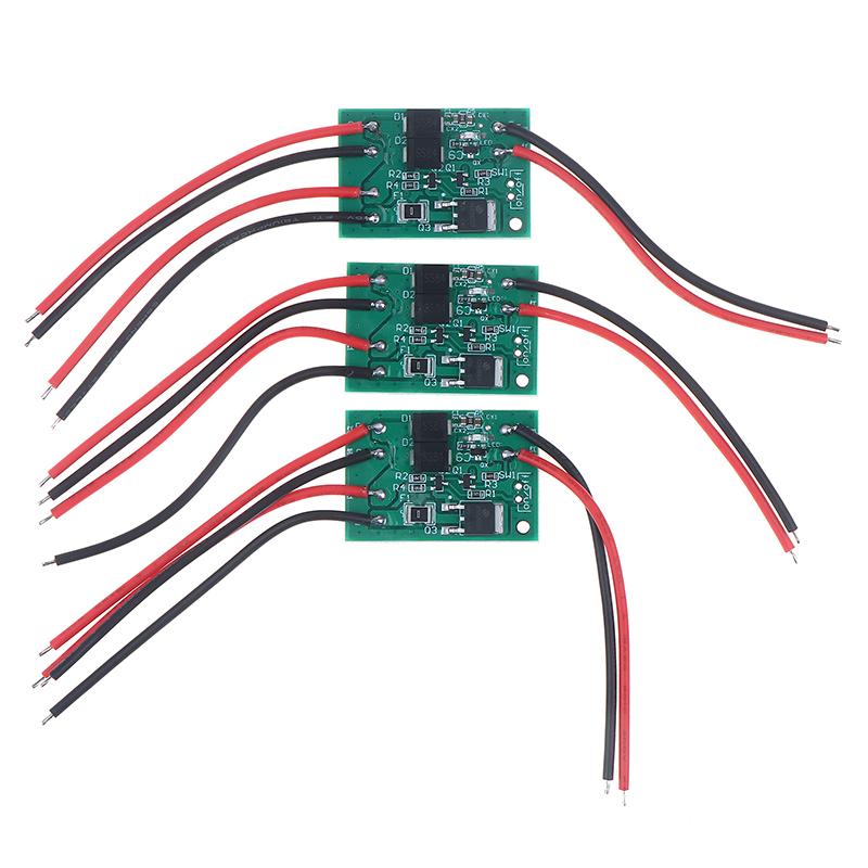 1/3Pcs Solar Light Circuit Control Board 3.2V-15V Wired Solar Courtyard Light Controller PCBA Board for Outdoor Lighting