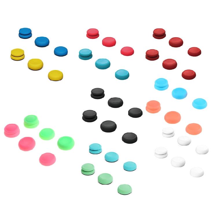 6Pack Thumb Grip Caps Protective Cover Soft Silicone Joystick for Case For Switc