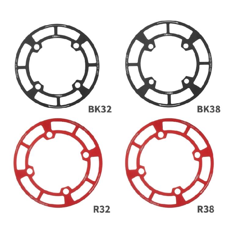 Aluminum Alloy Single Speed Chainring Guard for Bicycles Crankset Protections Crank Protector Bicycles Chainring Cover