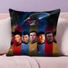 Science Fiction Movie S-Star Trek Pillow Case Ultra Soft Skin Friendly Fabric Cloud Like Comfort & Concealed Zipper
