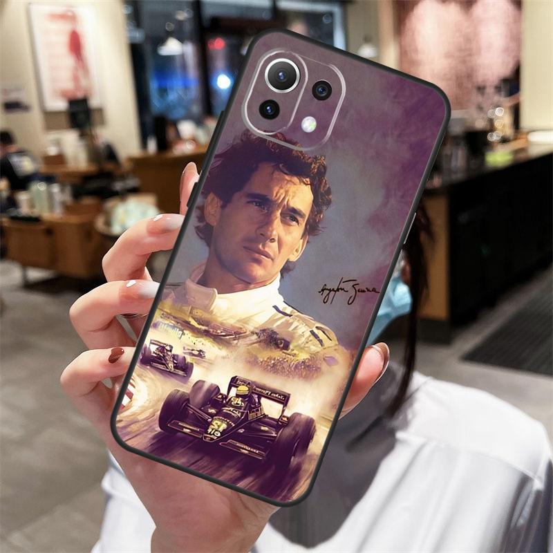 Ayrton Senna Hülle Für Xiaomi 15T Pro 14T 13T 15 14 Ultra 17 Pro Max POCO X7 X3 X5 X6 F5 F6 F7 Pro Abdeckung