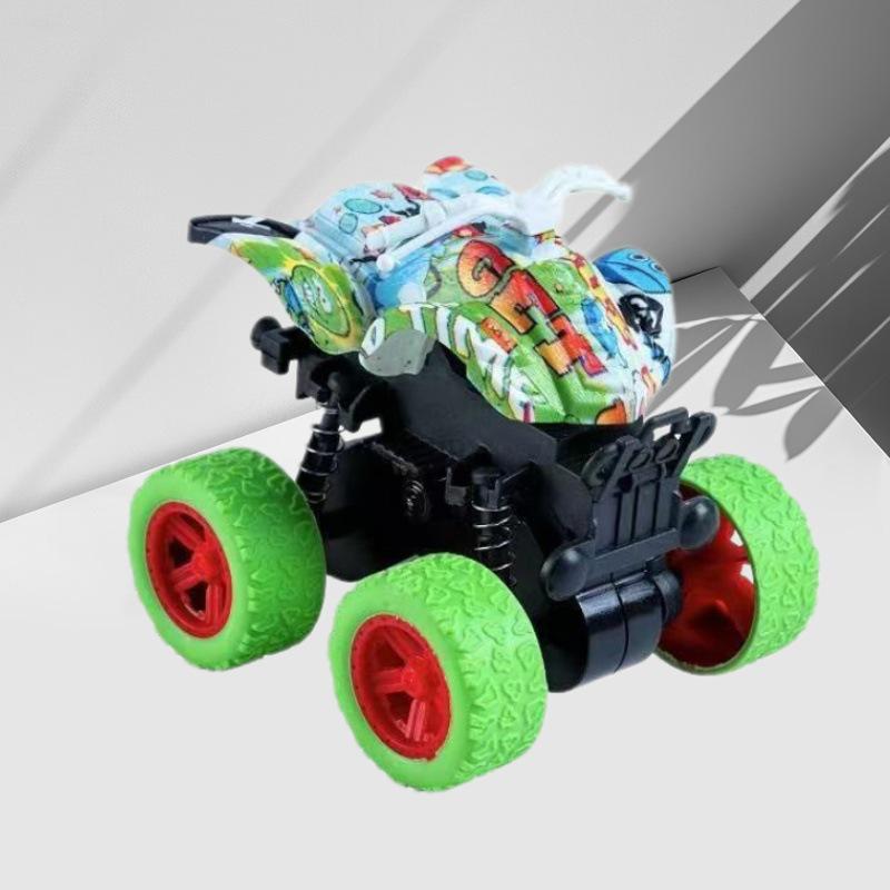 Popular Kids' 4WD Inertia Stunt Car - Drift & Rollover Capabilities