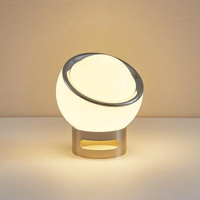 French Bauhaus Opal Table Lamp Bedroom Bedside Creative Milk Light Glass Protein Desk Lamp Atmosphere Home Decor Led Night Light