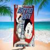 Retro A-Astro Boy Iron Microfiber Blanket Quick Drying Beach Towels Oversized Printing Super Absorbent Pool Towel Blanket