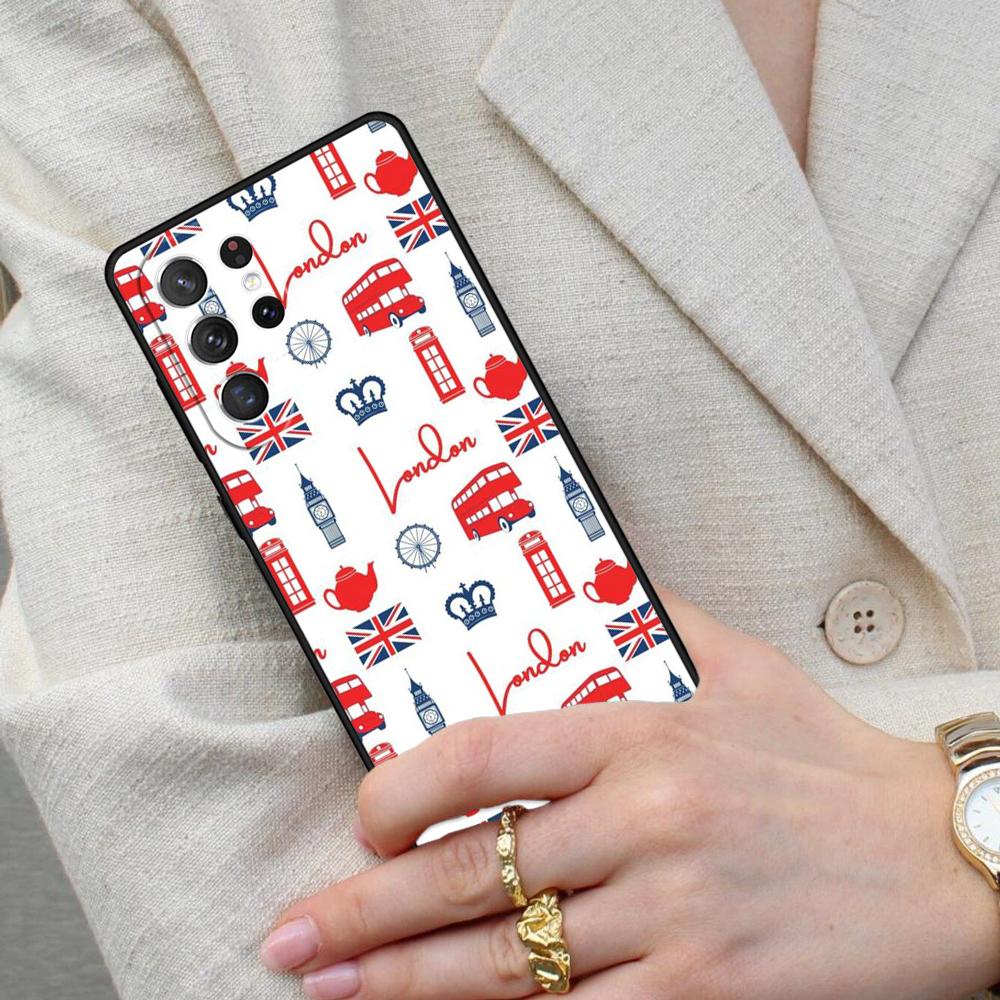 London Roma New York Countries Art Cell Phone Case for Samsung Galaxy S26 Ultra S25 S24 S23 S22 S21 S20 Note10 Cover