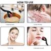 0.25mm Professional Microneedle Roller, 540 Titanium Microneedle Facial Skincare Beauty Massage Micro Grinding Tool, Massage