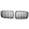 1 Pair Front Hood Bumper Kidney Grilles Grill Chrome for BMW 3-Series E36 Sedan Coupe Touring 1990-1996 51138122237 51138122238