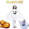 Ghost Kids Halloween Cloak Cape Cosplay Costumes Toddlers Outfit Party Play Role