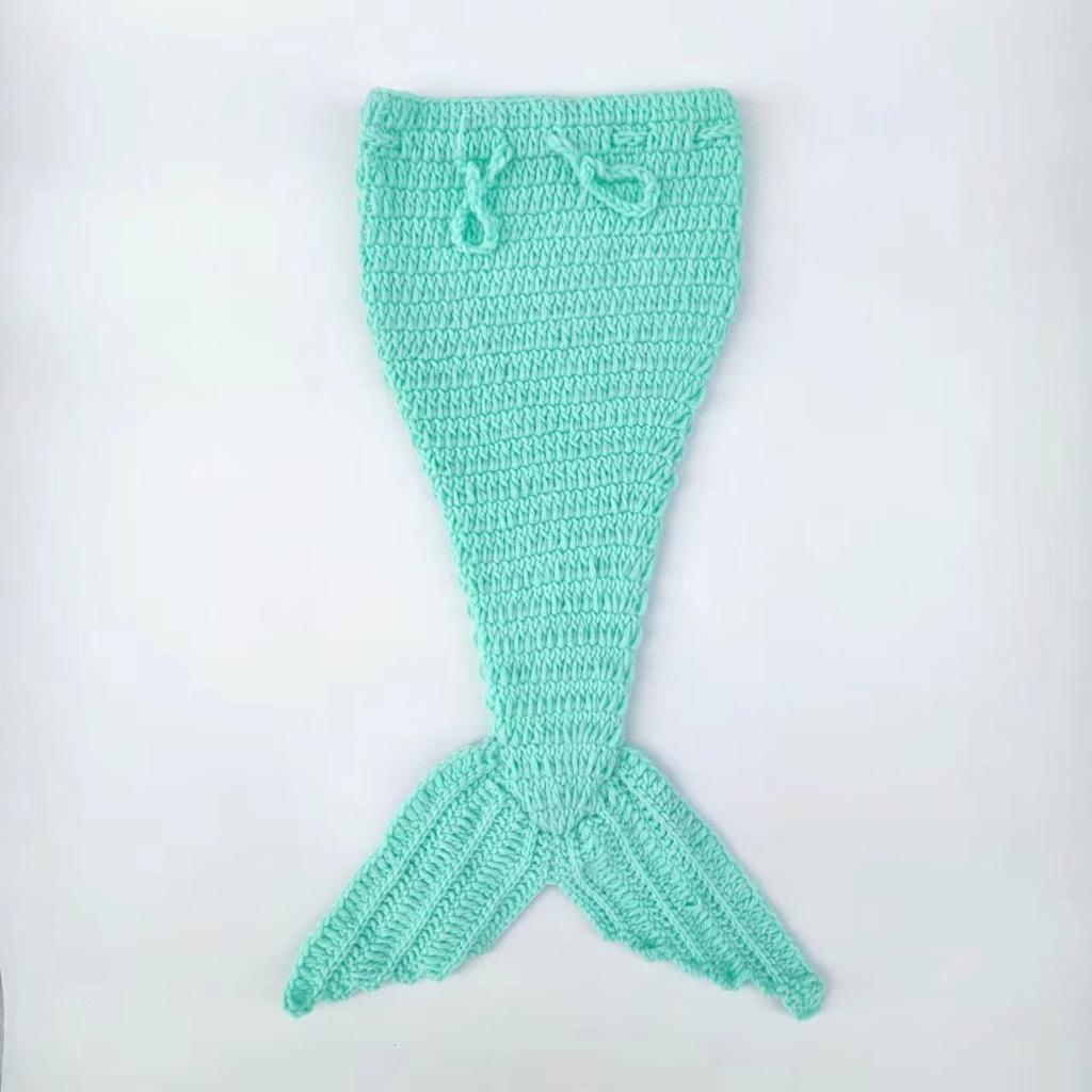 Mermaid Set Newborn Photography Clothes for 0-6M Girls Toddler Bodysuit Baby Souvenirs Photography Accessories