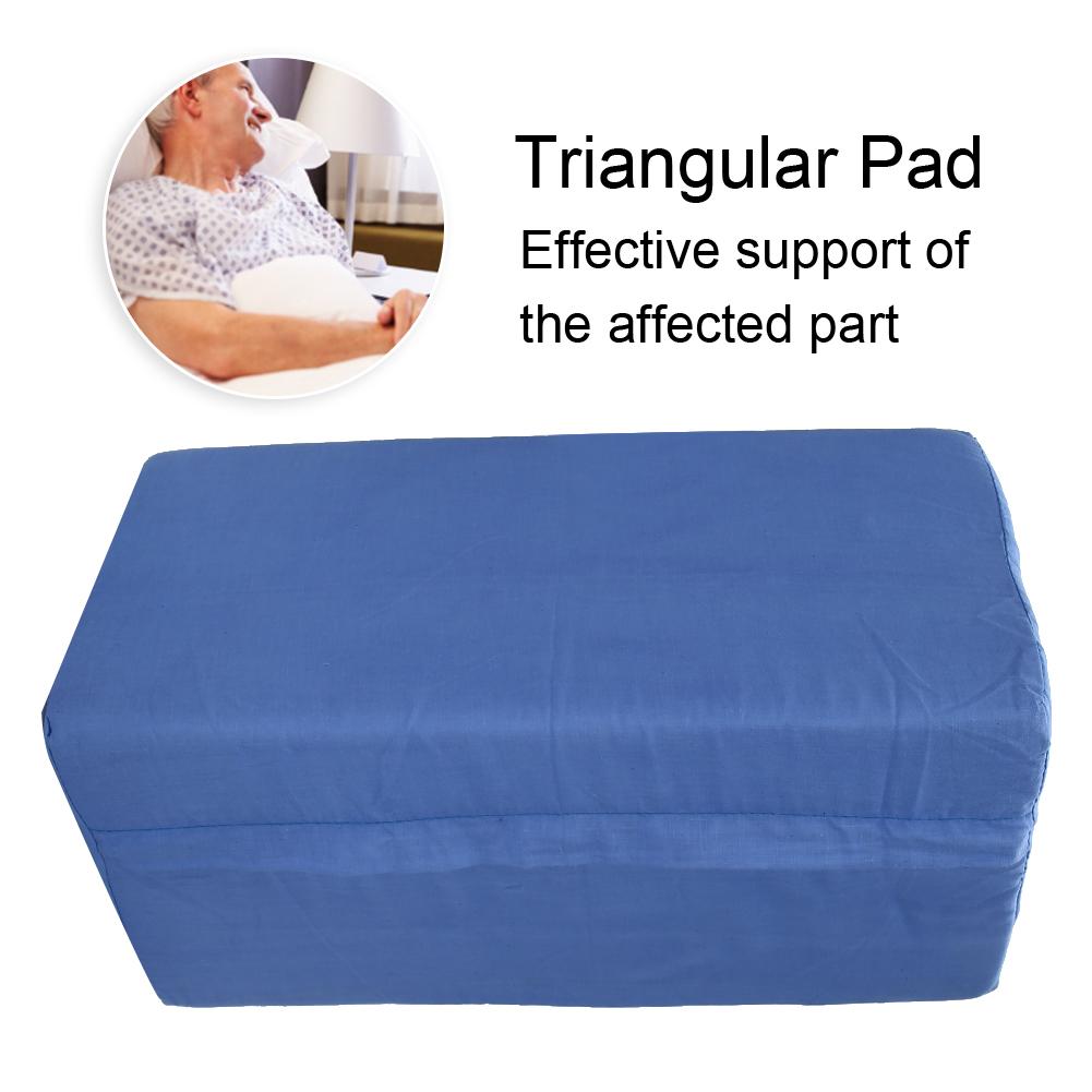 Triangular Pad Turn Over Pad Soft Elastic Pillow Side Cushion for Elder Bedridden Patients