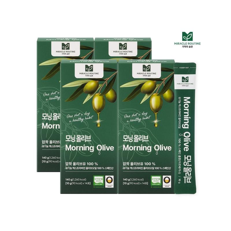 Morning Olive 4 Boxes / Slow-Aging Olive Oil