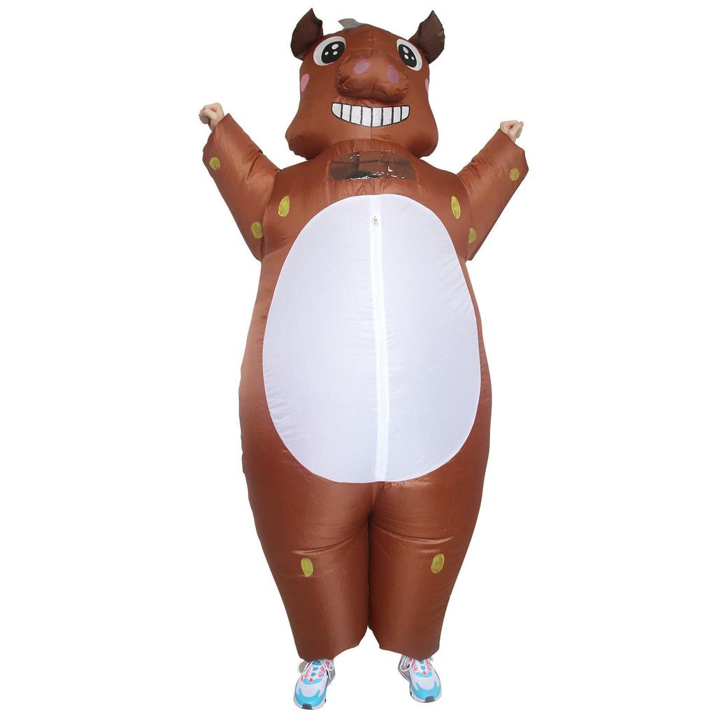 Tyrannosaurus Rex Inflatable Halloween Costume - Funny Prank Outfit for Festival Parties