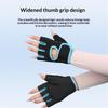 Women Men Fitness Gym Gloves Weightlifting Gloves Half Finger Breathable Non-Slip Gel Pad Bodybuilding Training Dumbbells Gloves
