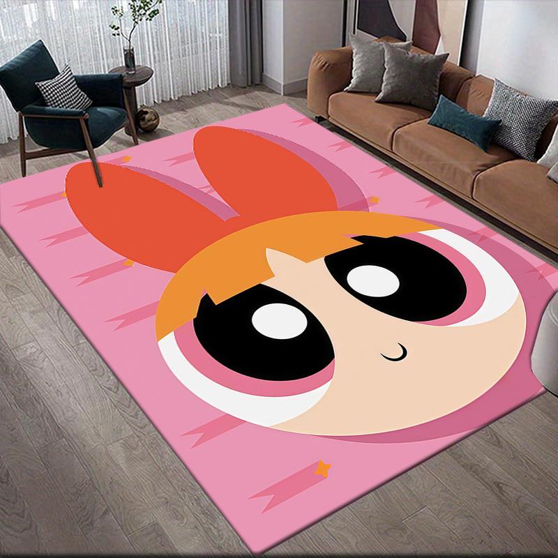 

Powerpuff Girls Blossom Cute Area Rug, Powerpuff Girls Fan Cozy Carpet, Ideal Gift.chl 60x90cm