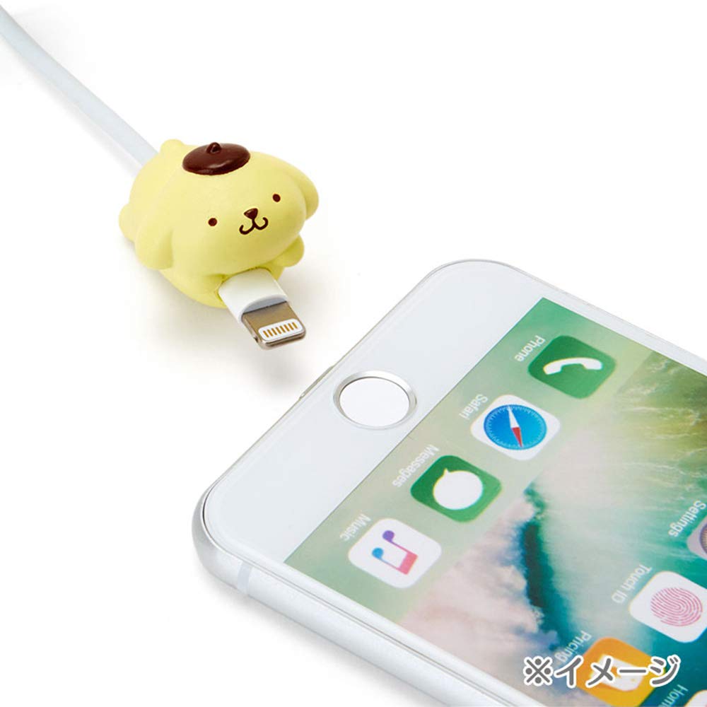 Sanrio Pompompurin Cable X 3 X Bite, 2.7 2.7cm, PVC, N-1809-877221