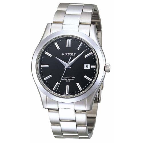 

AUREOLE SW-409M-1 Men s Watch, Water Resistant to 10 ATM