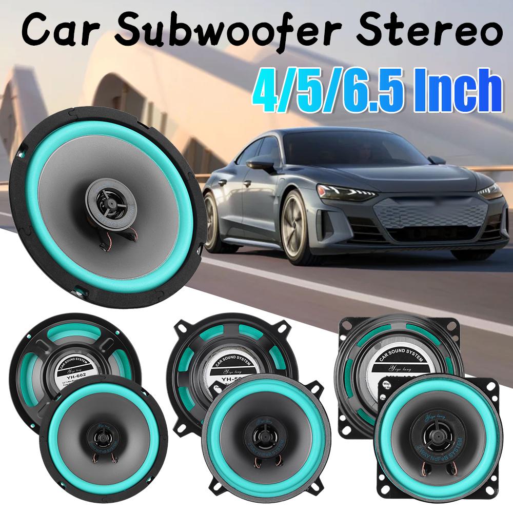 4/5/6 Inch Car Speakers Car 100W/160W Audio Music Stereo Full Range Frequency Car Stereo Speaker Universal Automotive Audio 2026