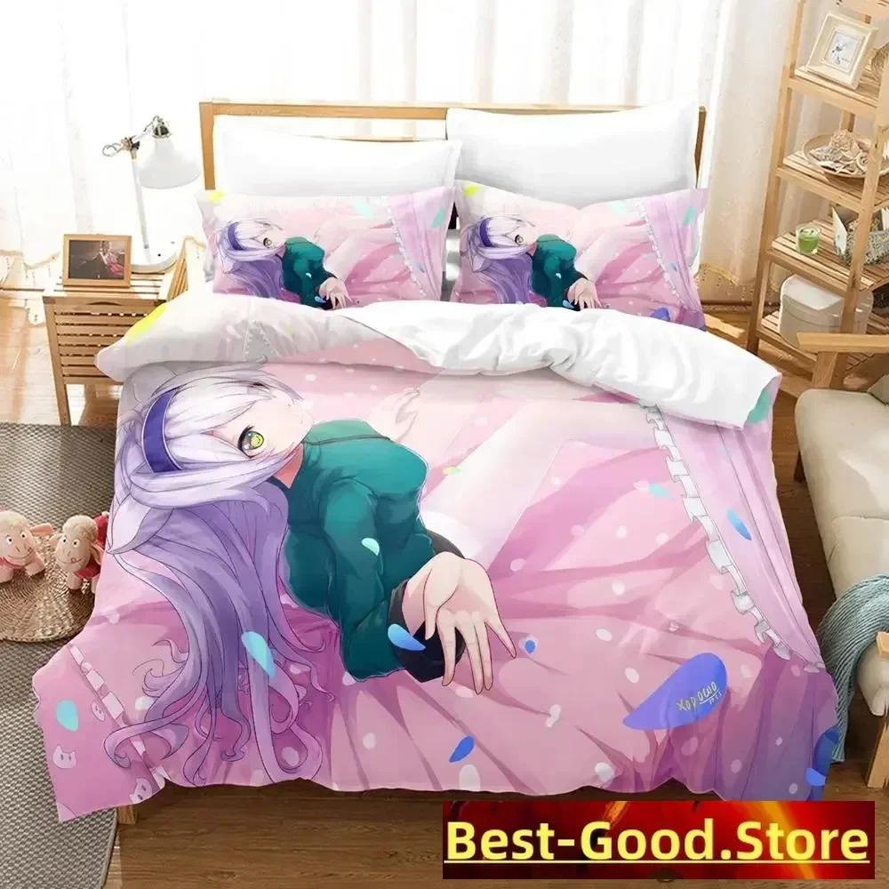 Sagiri Izumi Bedding Set Single Twin Full Queen King Size Bed Set Adult Kid Bedroom Duvetcover Sets Anime Parure De Lit Bed