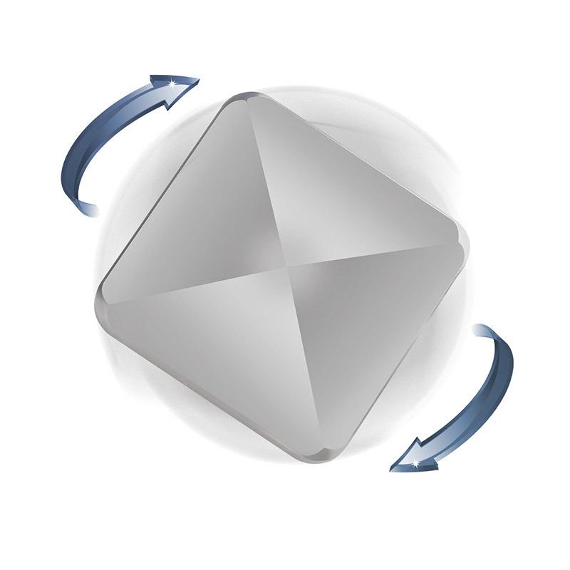 Dekompressions-Finger-Flip-Spielzeug, kinetische Fähigkeiten, Fingerspitzen-Spinner, Stressabbau-Spielzeug, Anti-Stress-Taschen-Schreibtisch-Rotationsspielzeug, Geschenk für Erwachsene