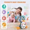 Charming Duckling Crawling Toy With Glowing And Sound Features For Babies