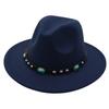 Britischer Zylinder Jazz Fedora Hut Western Cowboyhut Ritterhut