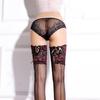 Sexy Brede Blondefargede Silikonbandasjer Lårhøye Strømper Over kneet Lange Sokker