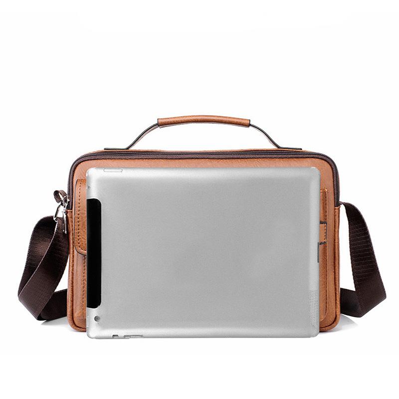 WEIXIER Marke männer Schulter Tasche Tragbare PU Leder Handtasche herren Business Schulter Messenger Tasche Aktentasche Umhängetaschen