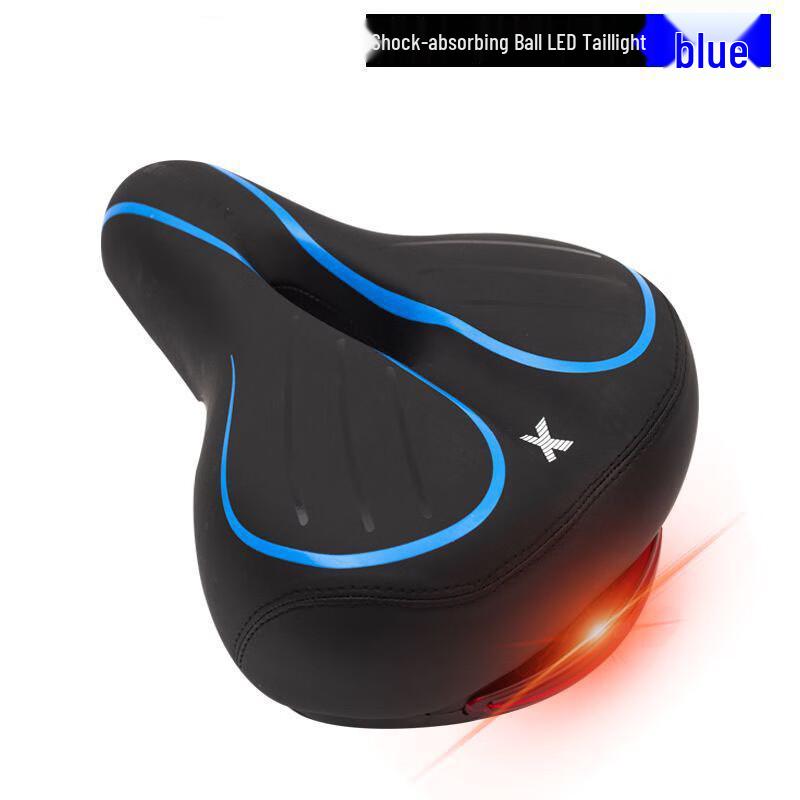 Седло для электровелосипеда с электронным задним фонарем