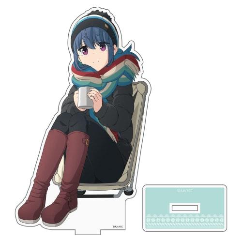 2D COSPA "Laid-Back Camp" Winter Camp Shima Rin Acrylic Stand